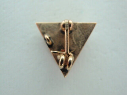 USA FRATERNITY PIN SIGMA THETA CHI. MADE IN GOLD. EARLY 1900'S. RARE!