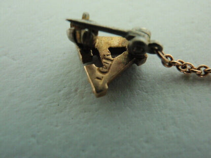 USA FRATERNITY PIN KAPPA PHI ALPHA. MADE IN GOLD. NAMED. DATED 1930 .