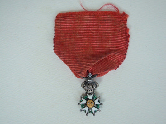 FRANCE LEGION OF HONOR ORDER OFFICER GRADE MINIATURE. 2ND REP.  SMALL SIZE RR!