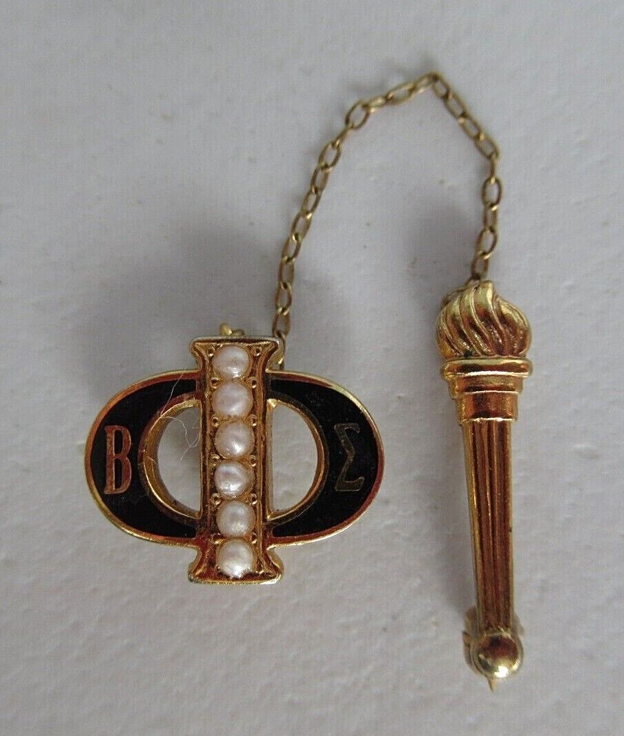 美国兄弟会 PIN BETA SIGMA PHI。黄金制造。 1834年