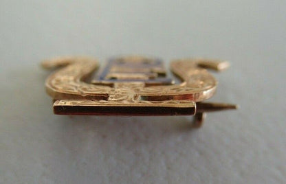 USA FRATERNITY PIN PSI THETA EPSILON. MADE IN GOLD. DATED 1897!. NAMED