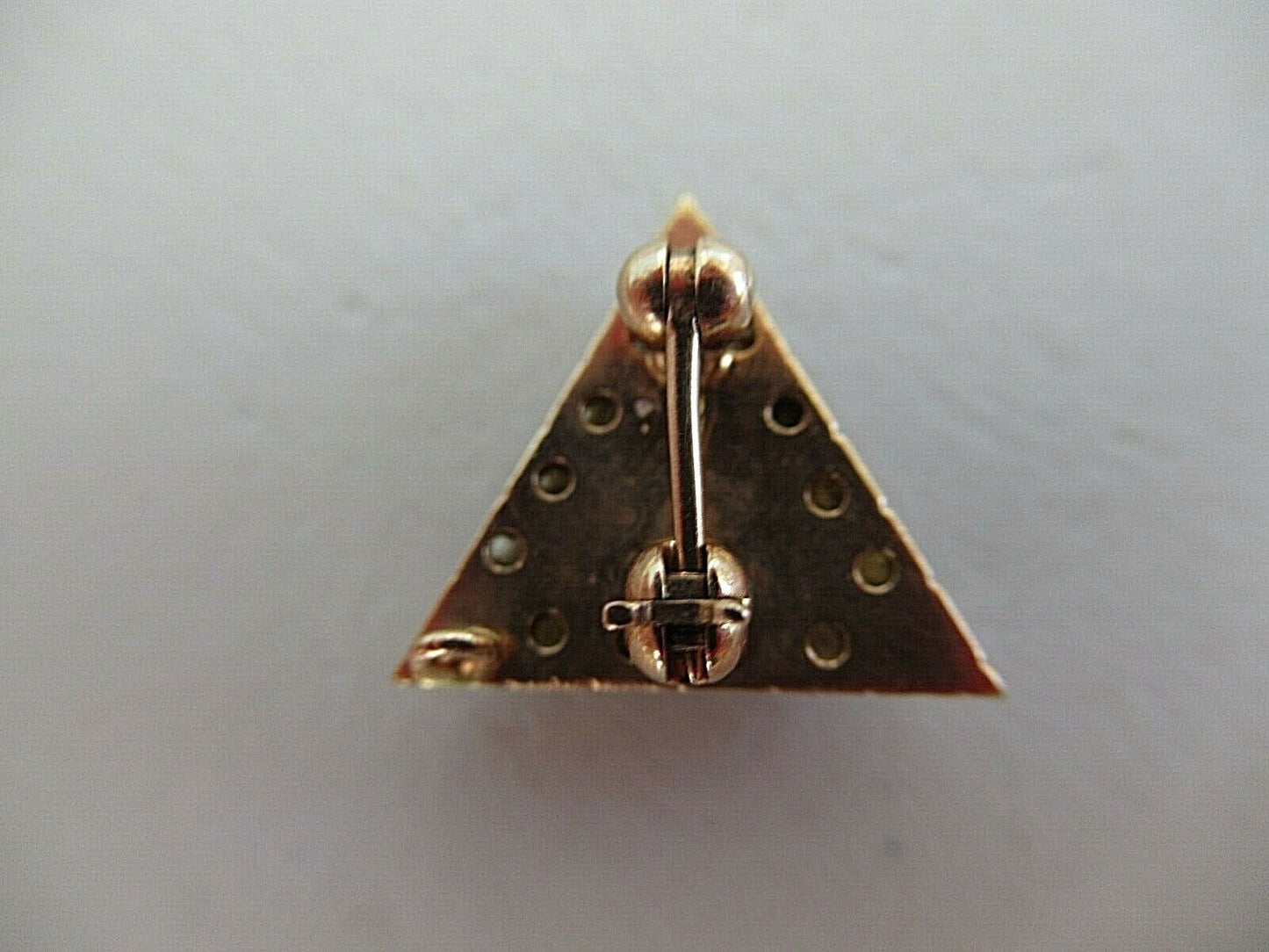 USA FRATERNITY PIN PHI MU DELTA. MADE IN GOLD. 1350