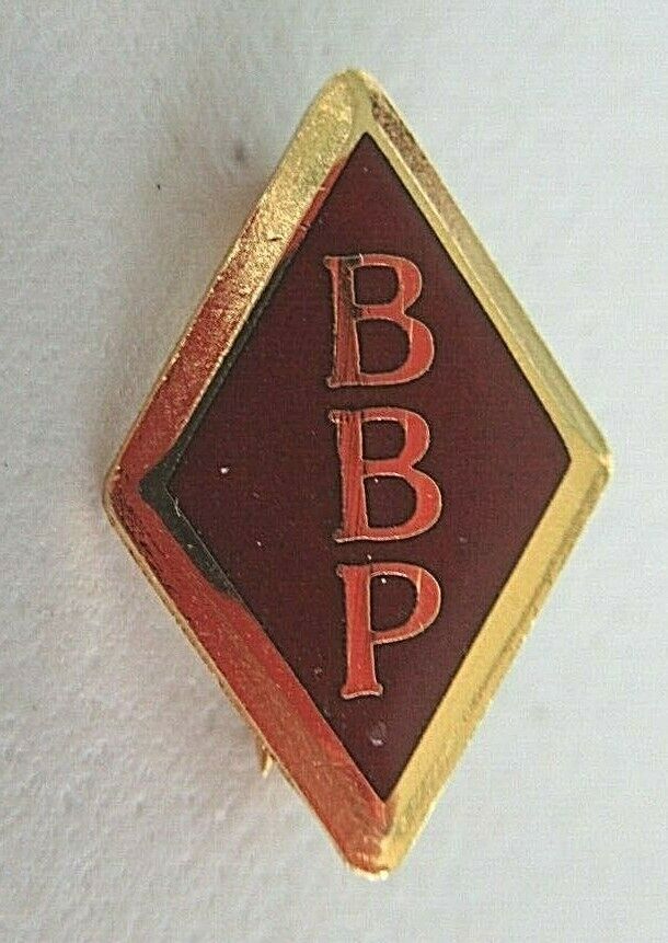 USA FRATERNITY PIN BETA BETA RHO. MADE IN GOLD. MARKED. 1002