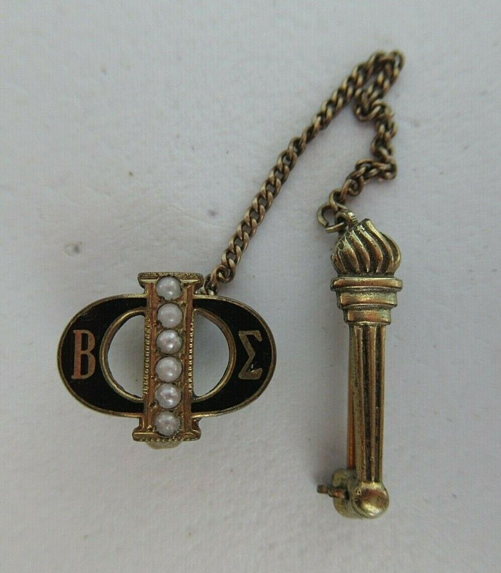 USA FRATERNITY PIN PHI BETA SIGMA. MADE IN GOLD. 1640