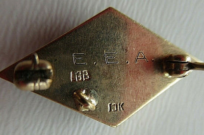USA FRATERNITY PIN PHI DELTA PSI. MADE IN GOLD 10K. NAMED. MARKED. 129