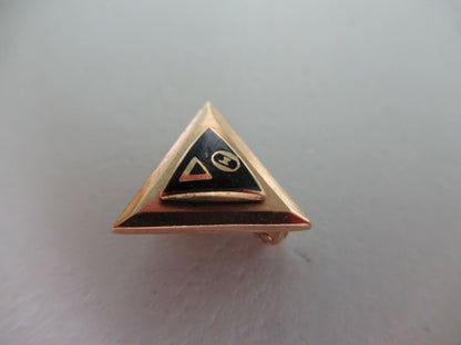 美国兄弟会 PIN THETA DELTA。 10K 金制成。第984章